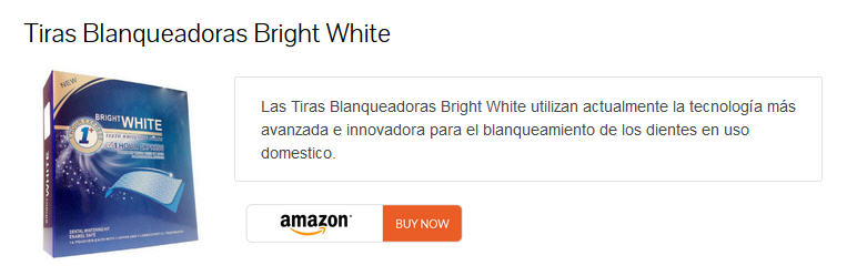 Tiras Blanqueadoras Bright White