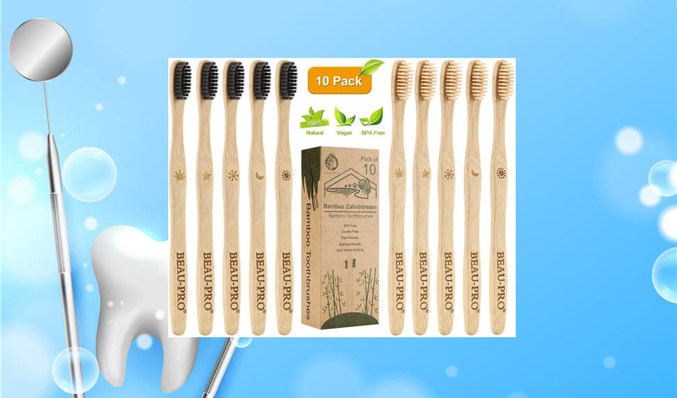 Los mejores cepillos de dientes de bambú