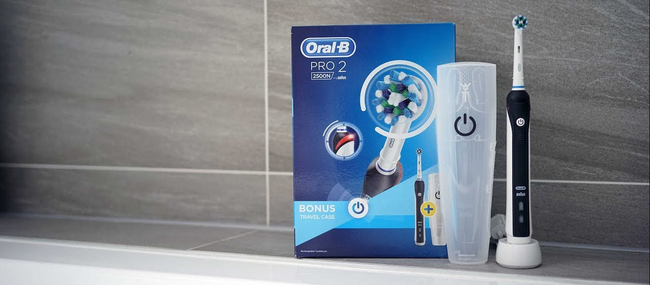 Oral-B PRO 2 2500 CrossAction - Cepillo de dientes eléctrico