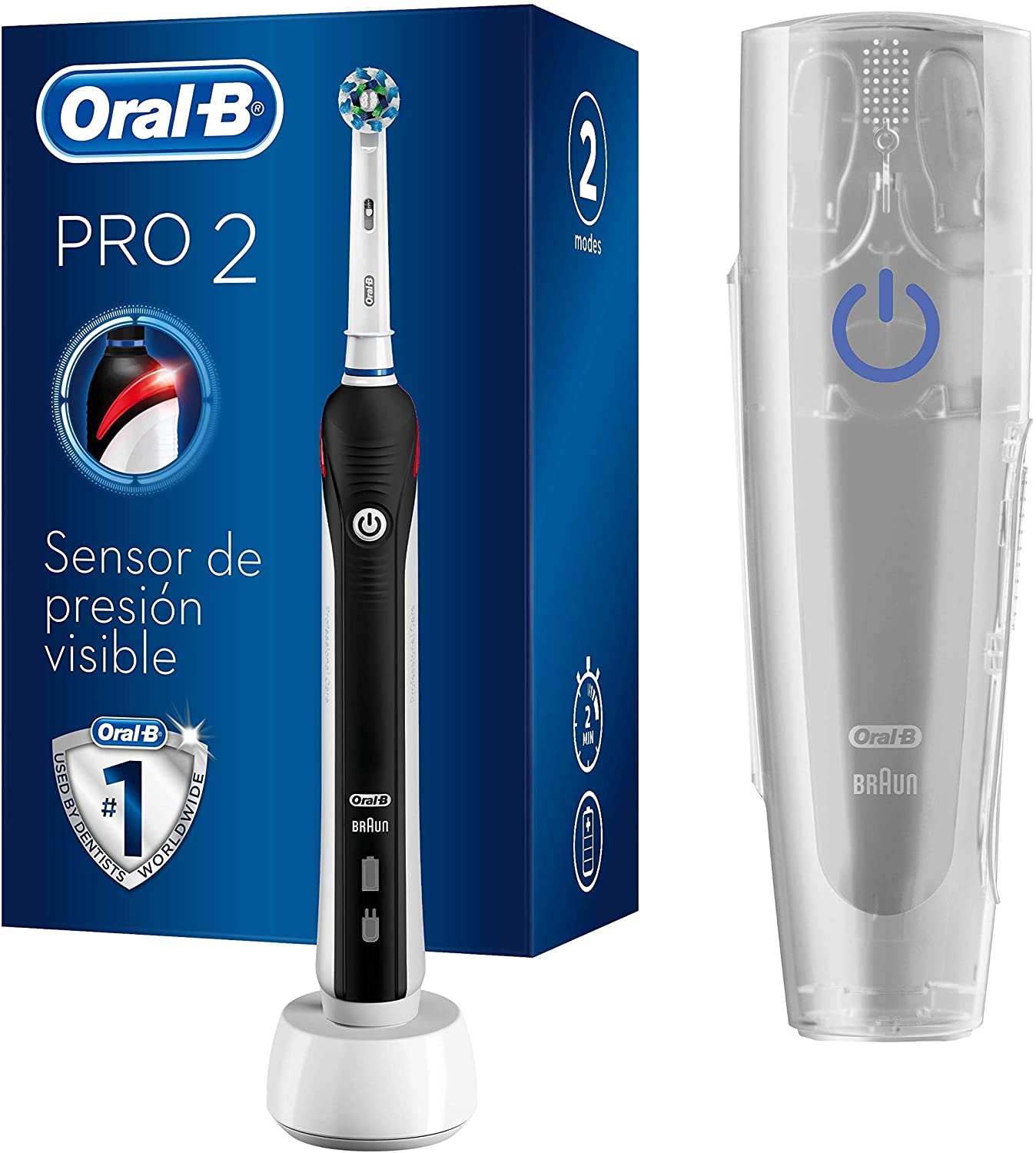 Oral-B PRO 2 2500 CrossAction – Cepillo de dientes eléctrico